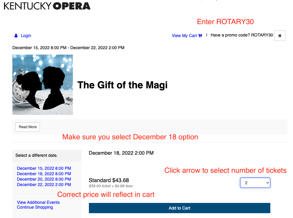 Ky Opera Tickets Screenshot Ky Opera Tickets Screenshot