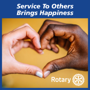Rotary 2026 Speech Contest Theme: Service To Others Brings Happiness